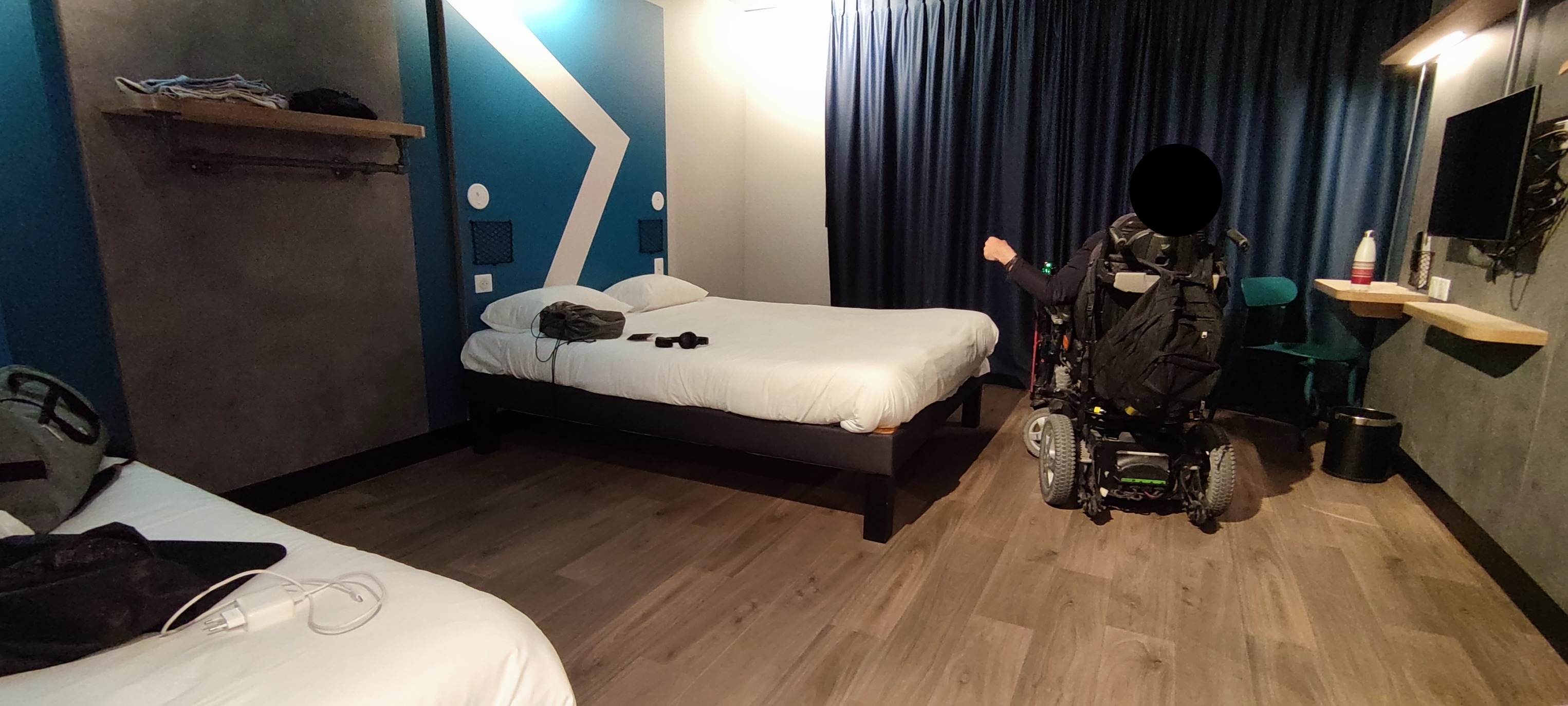 Chambre PMR Ibis Budget La Rochelle