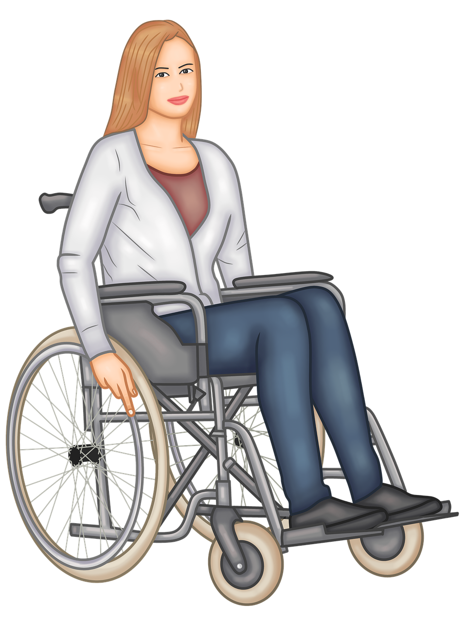 women wheelchair